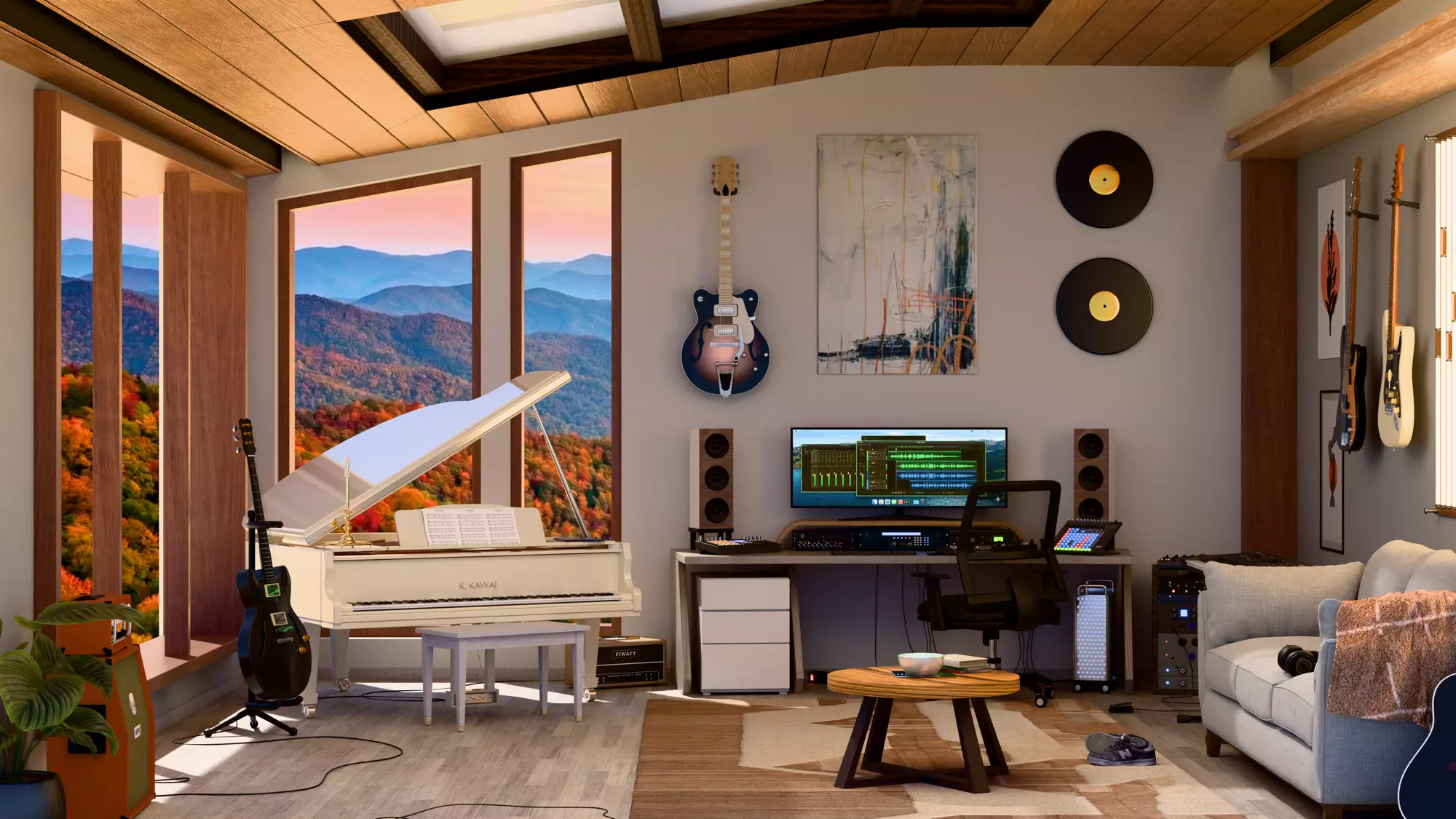 Wes Bailey studio