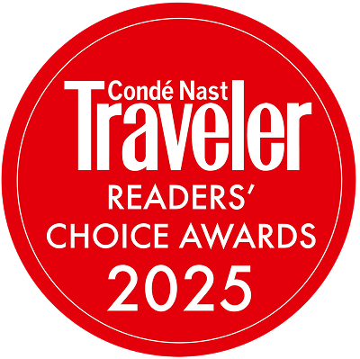 Condé Nast Traveler Readers' Choice Awards 2025 badge