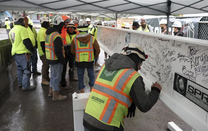 Final beam placed on Astra Tower, which will become Utah's tallest building