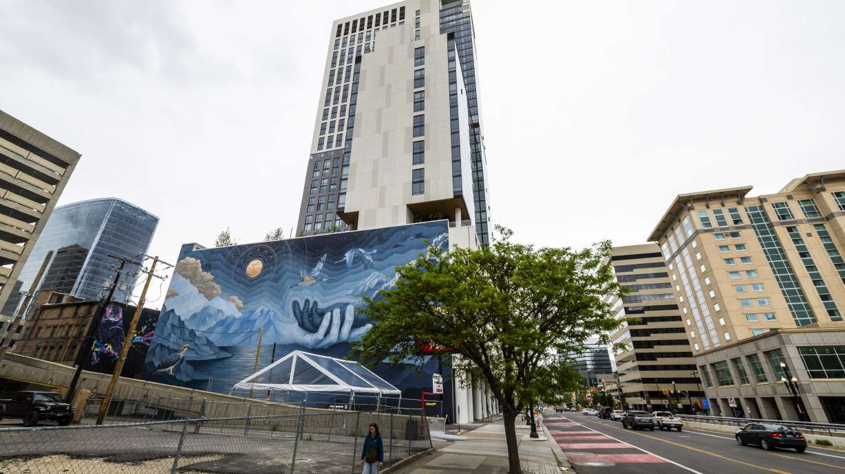 How Astra Tower unintentionally became Utah's tallest building with the state's largest mural