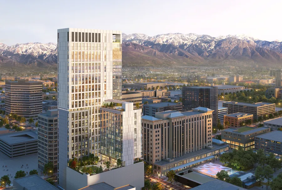 The Astra Tower takes over as Salt Lake City's tallest building