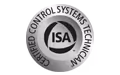 ISA Certified Control Systems Technician circular silver badge.