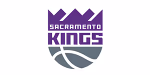 Sacramento Kings NBA basketball team logo with purple crown and gray basketball.