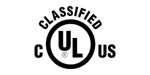 Underwriters Laboratories (UL) certification mark logo.