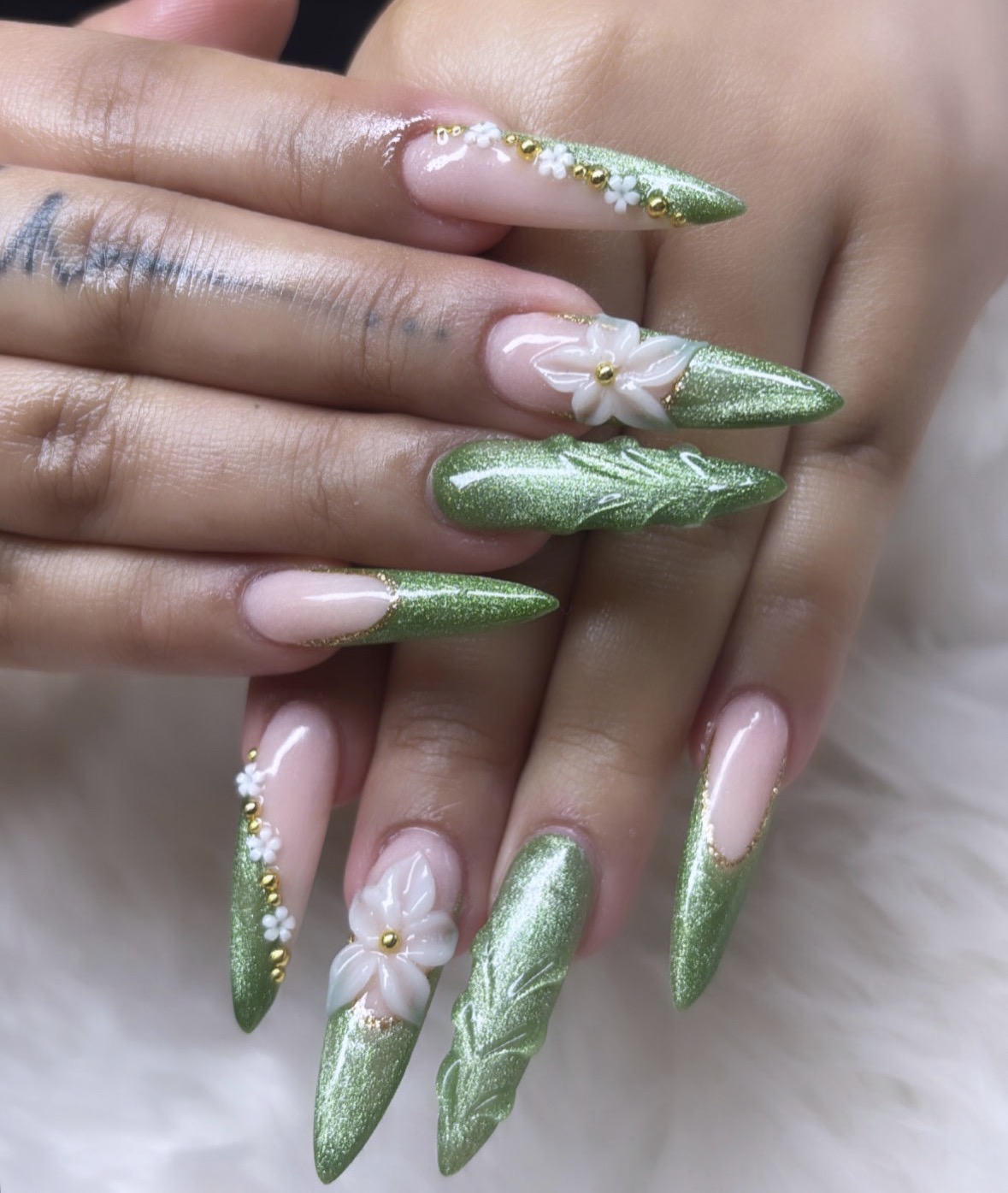 Photo of finished nails