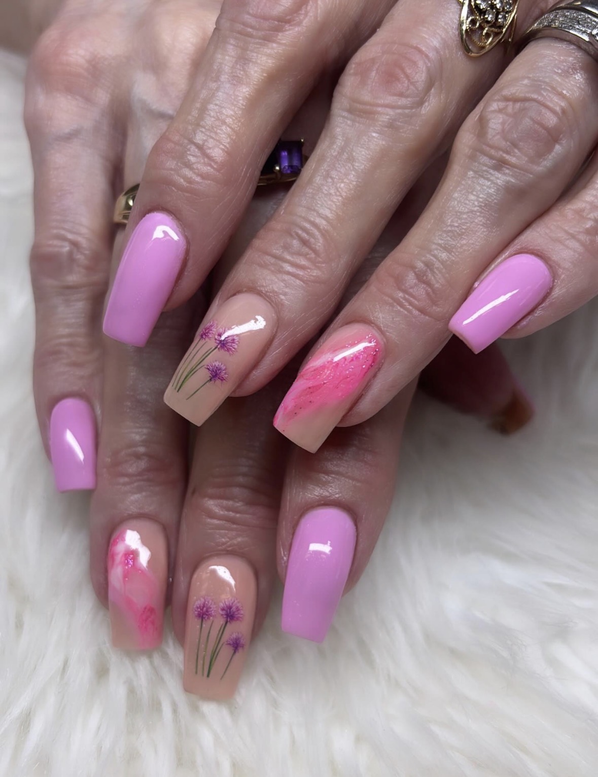 Photo of finished nails