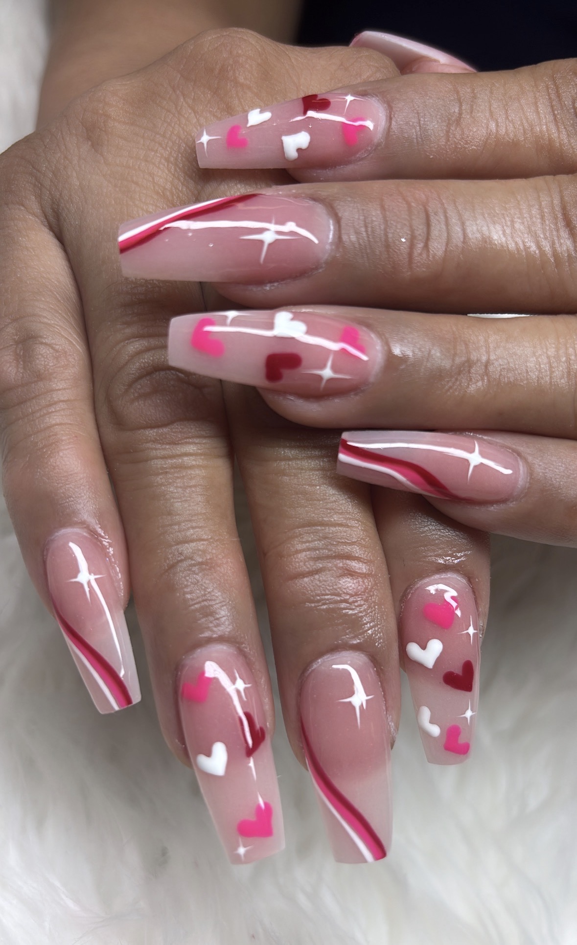 Photo of finished nails