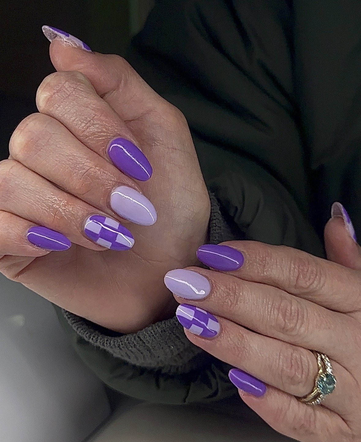 Photo of finished nails