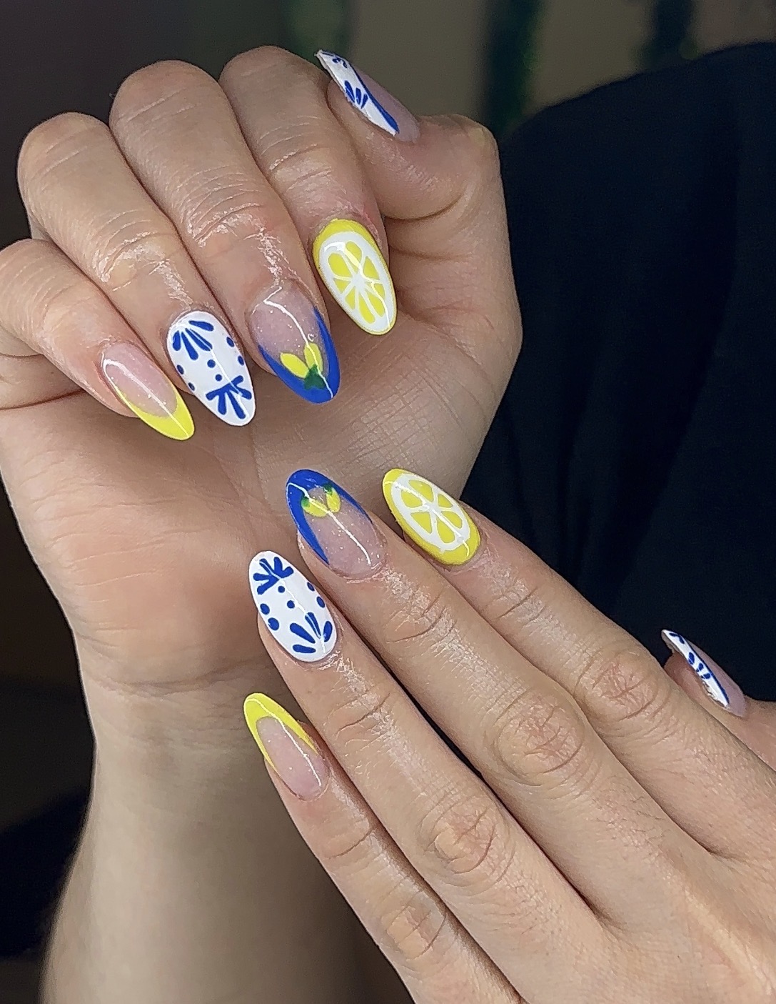 Photo of finished nails