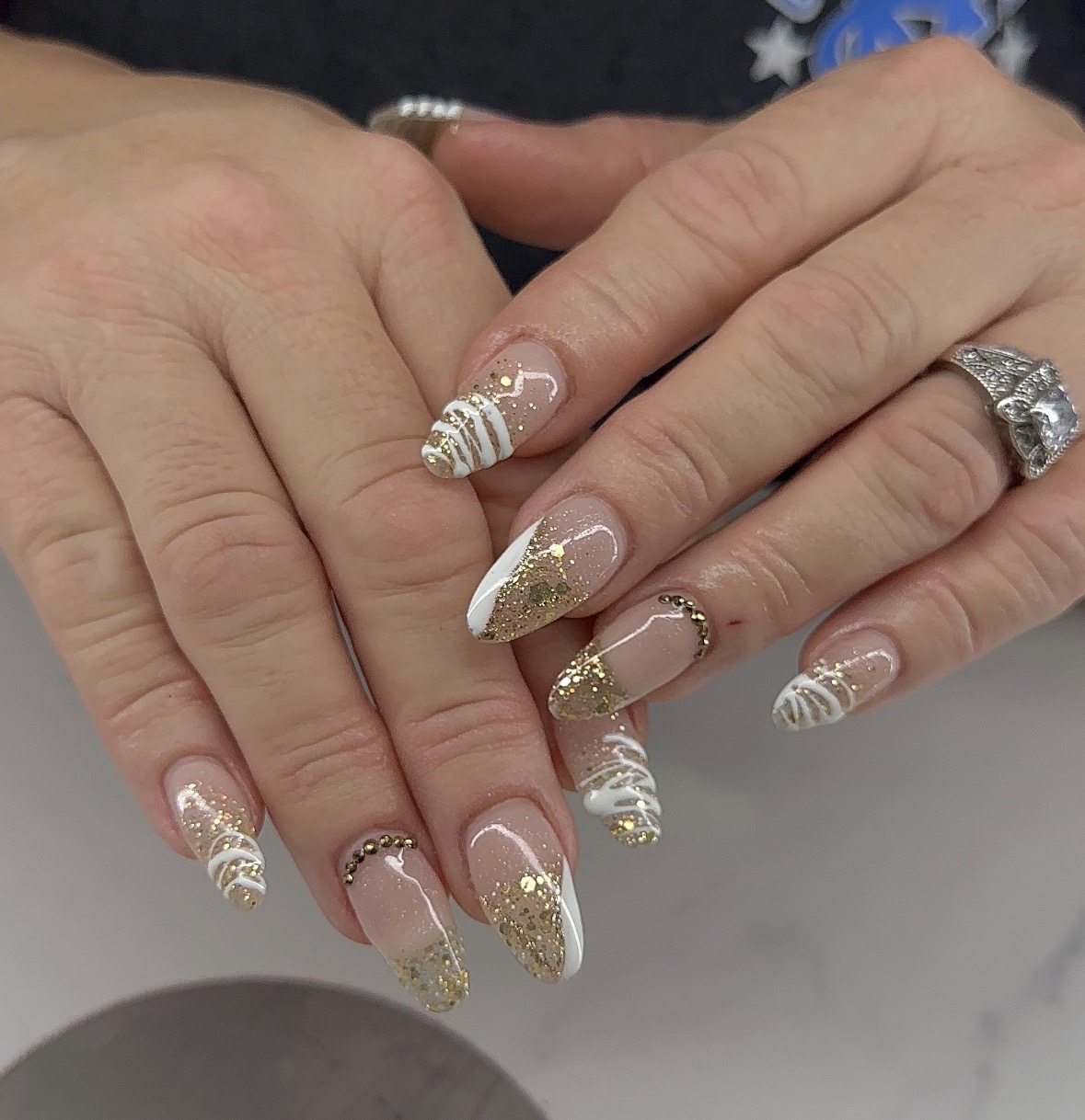 Photo of finished nails