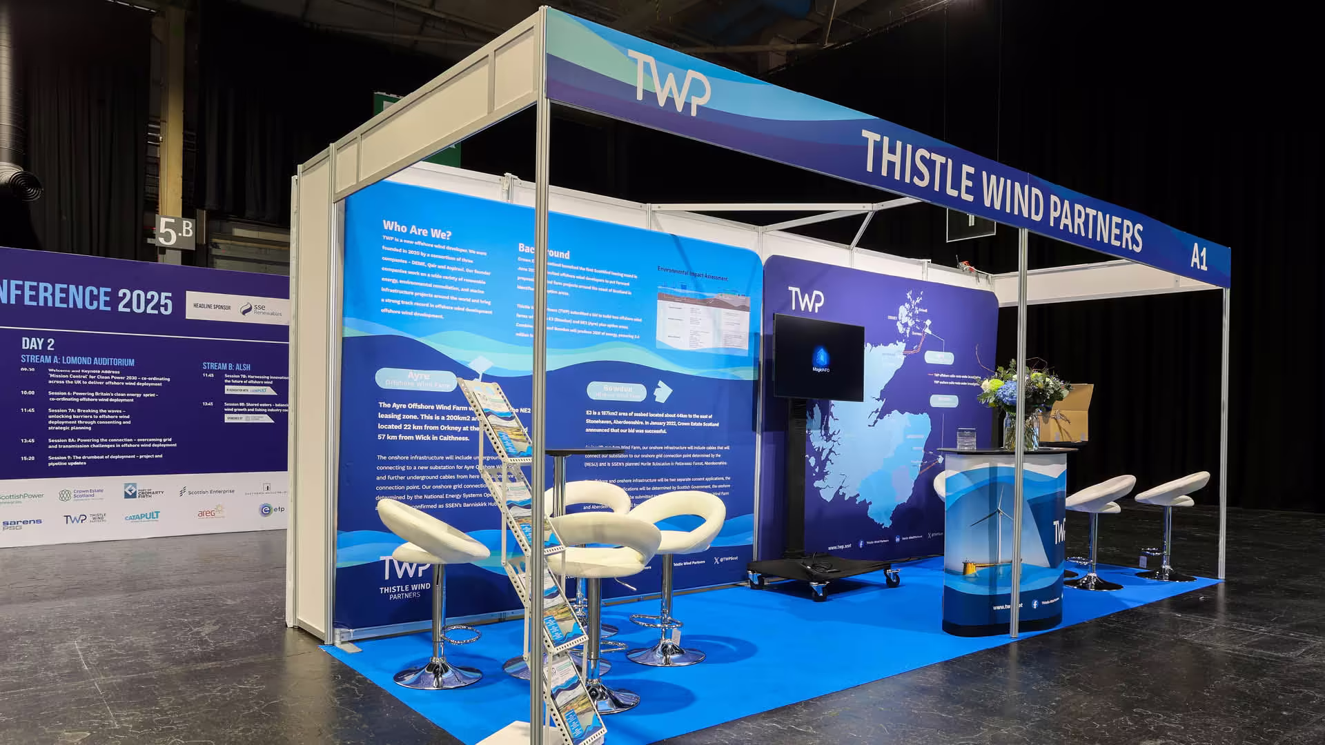 Thistle Wind Partners Exhibition Stand