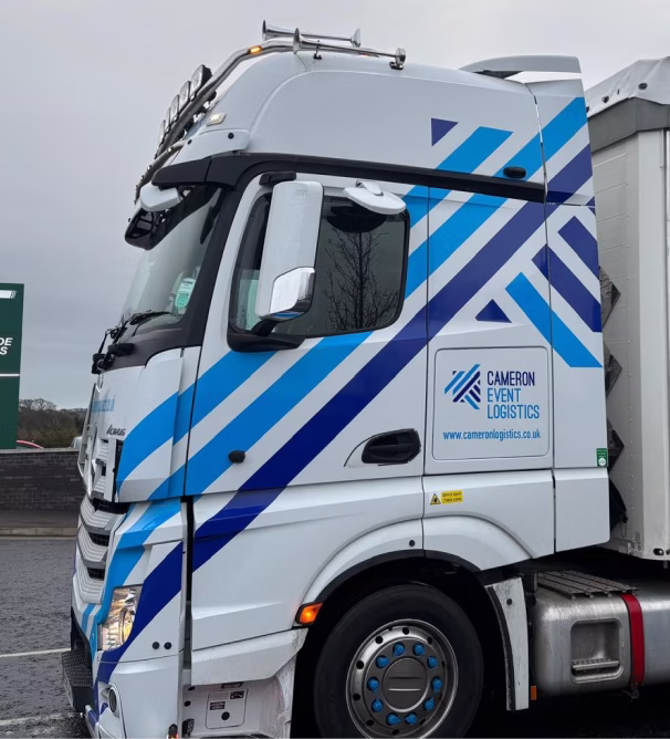 Cameron Event Logistics Truck