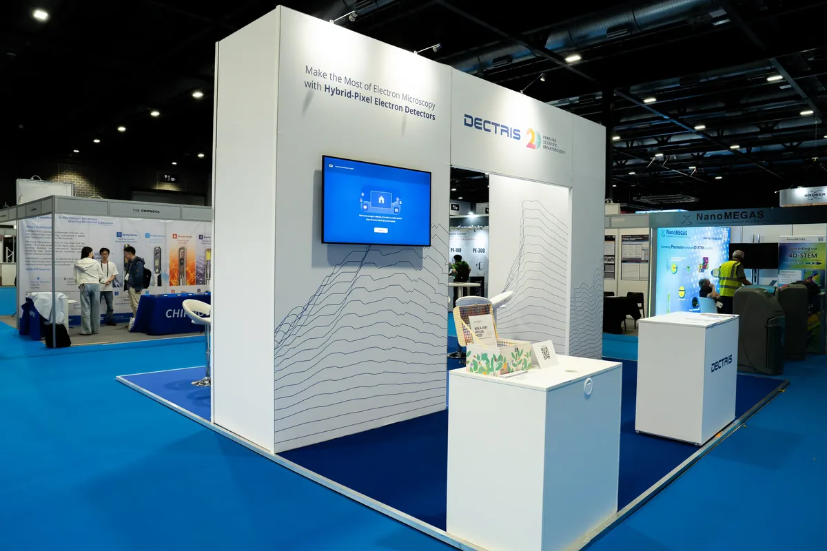 Dectris Exhibition Stand