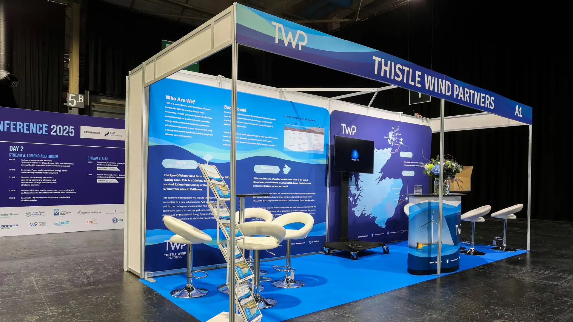 Thistle Wind Partners Exhibition Stand