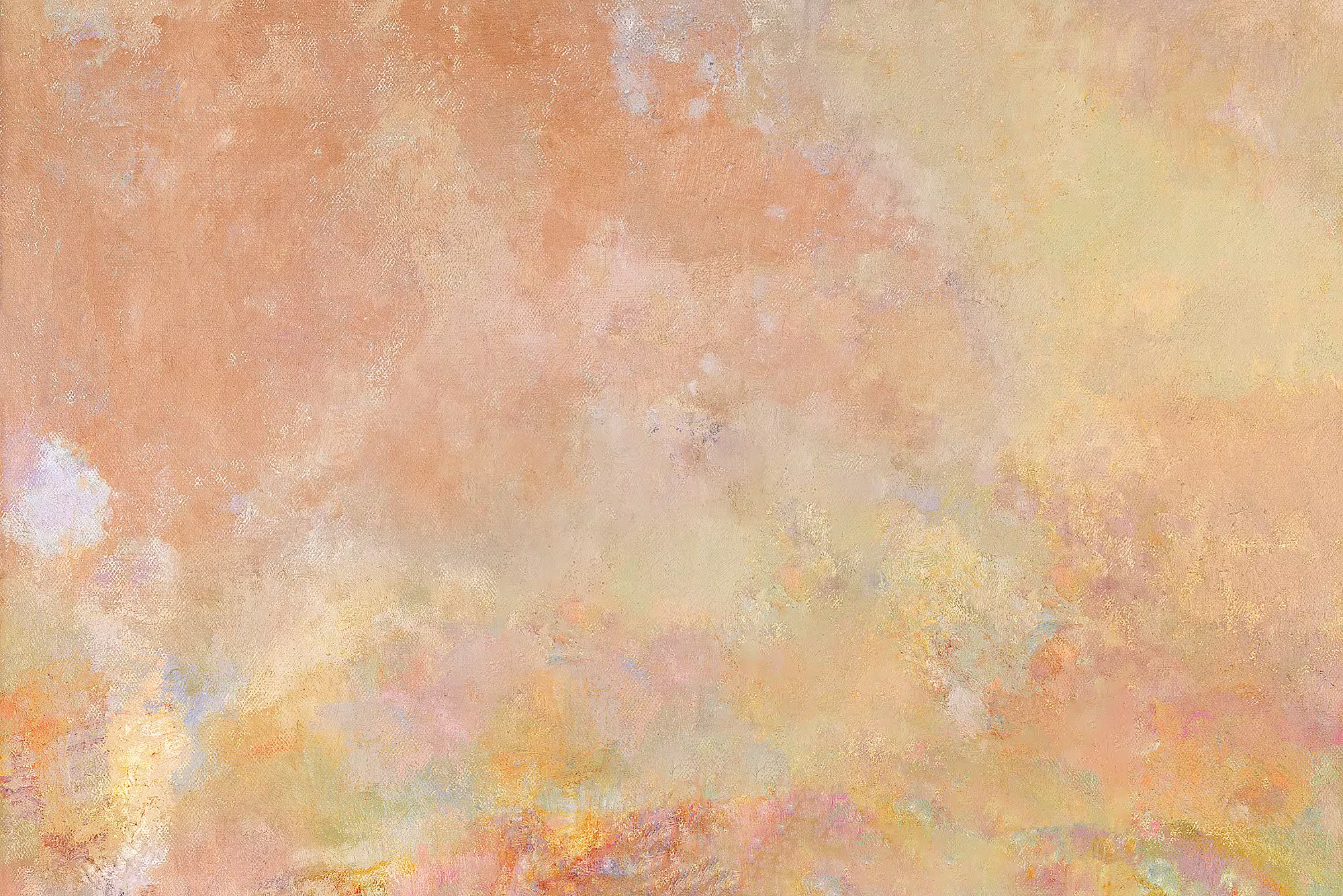 Sophisticated gold and earthy toned abstract painting representing wealth preservation