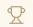 Gold trophy icon representing award-winning excellence