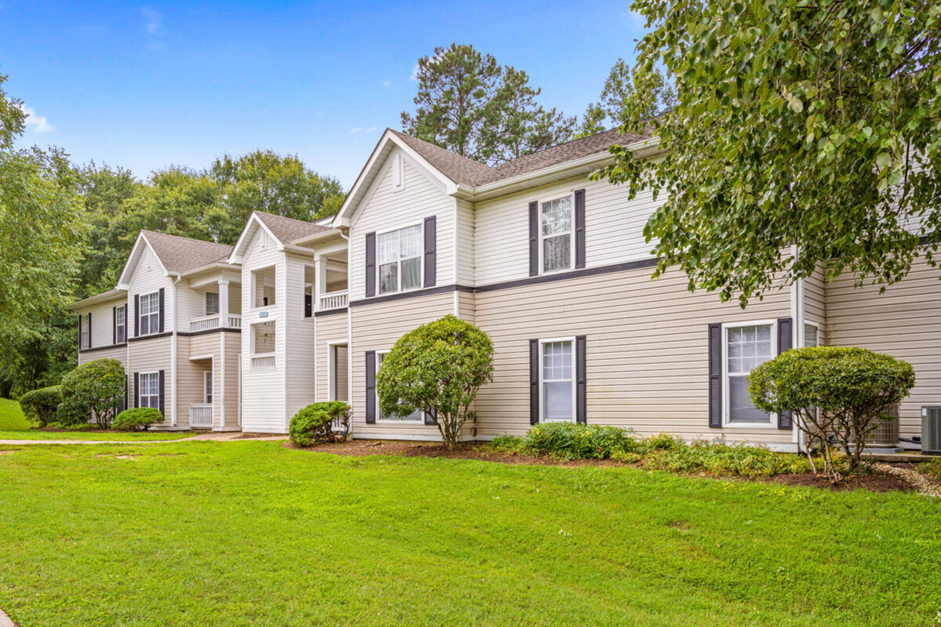 Exterior of buildings