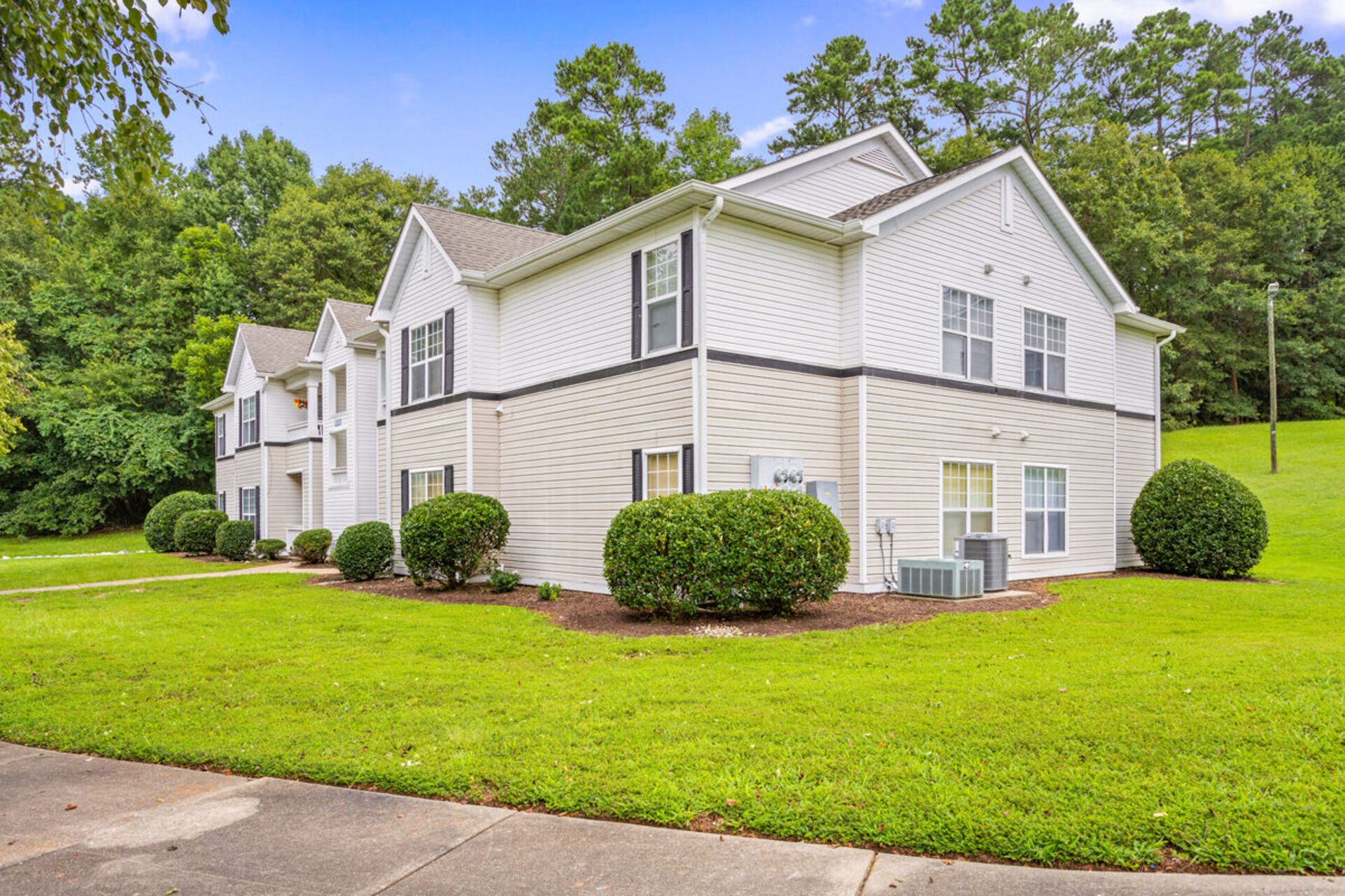 Exterior of buildings
