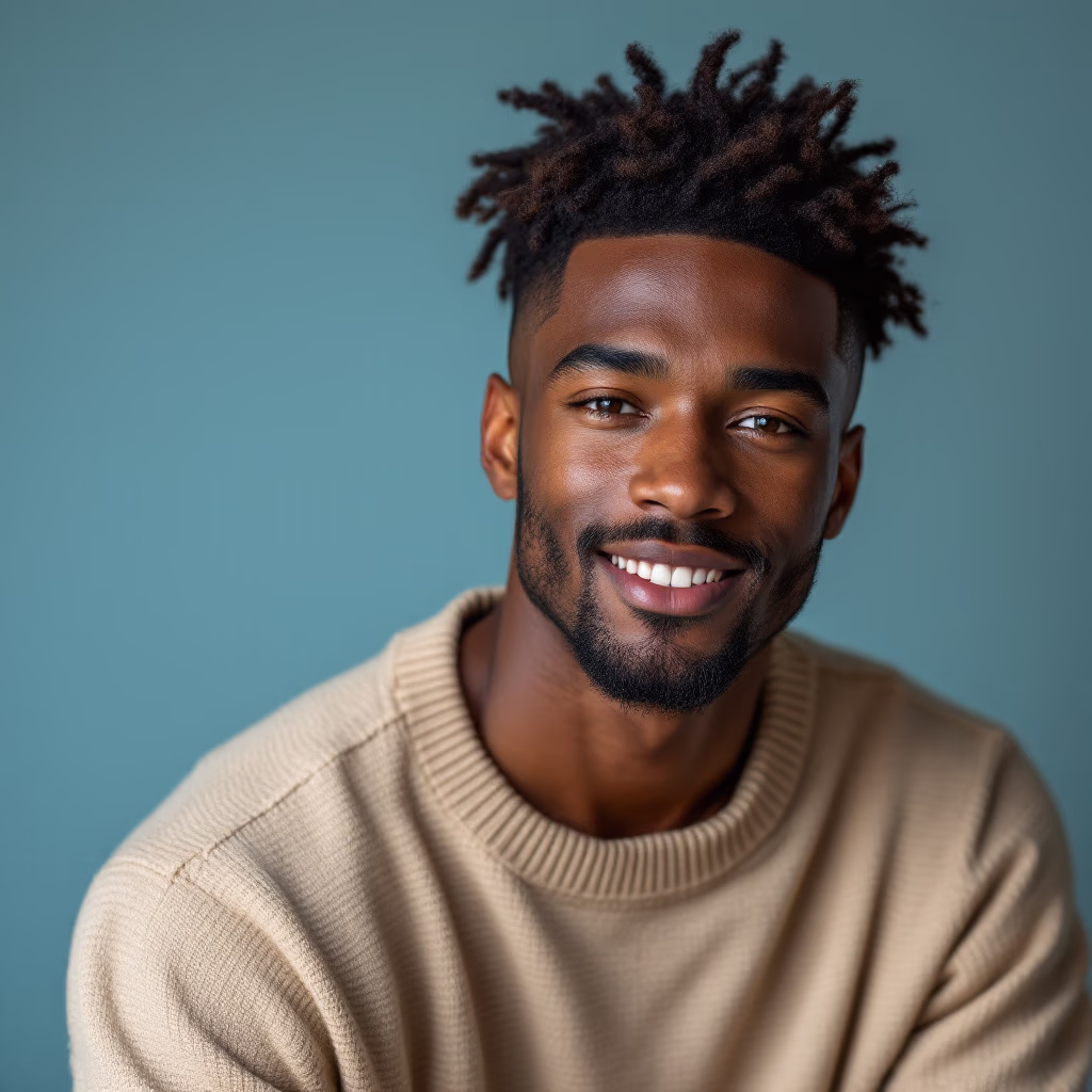 [headshot] image of a smiling customer (for a travel agency)