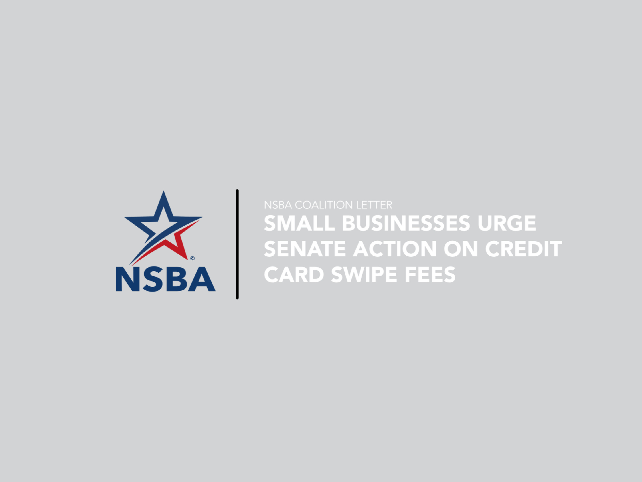 Small businesses are intensifying their push for relief from rising credit card swipe fees as the Senate Agriculture Committee prepares to consider cryptocurrency market structure legislation this week.