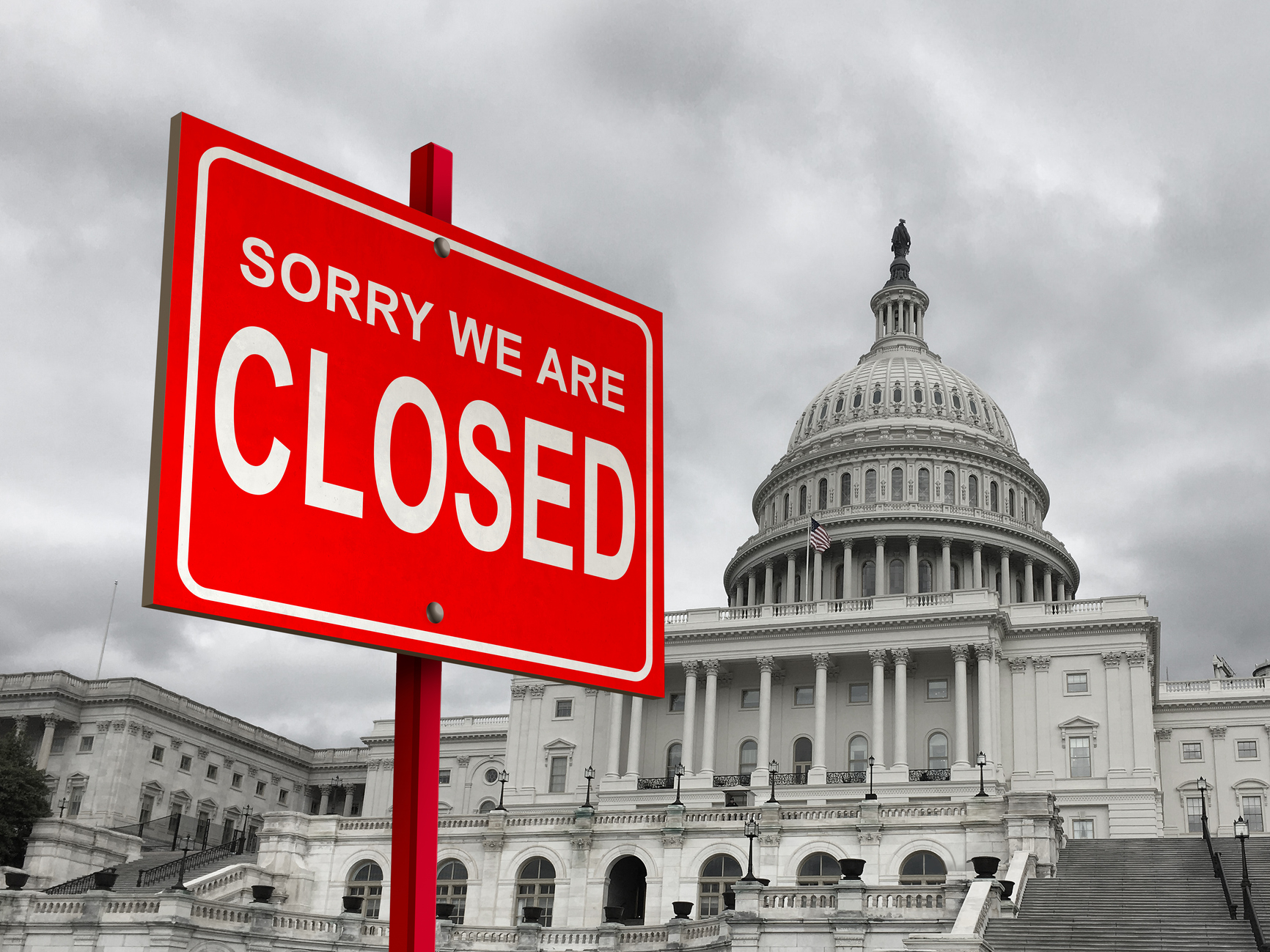 Shutdowns harm small business. 