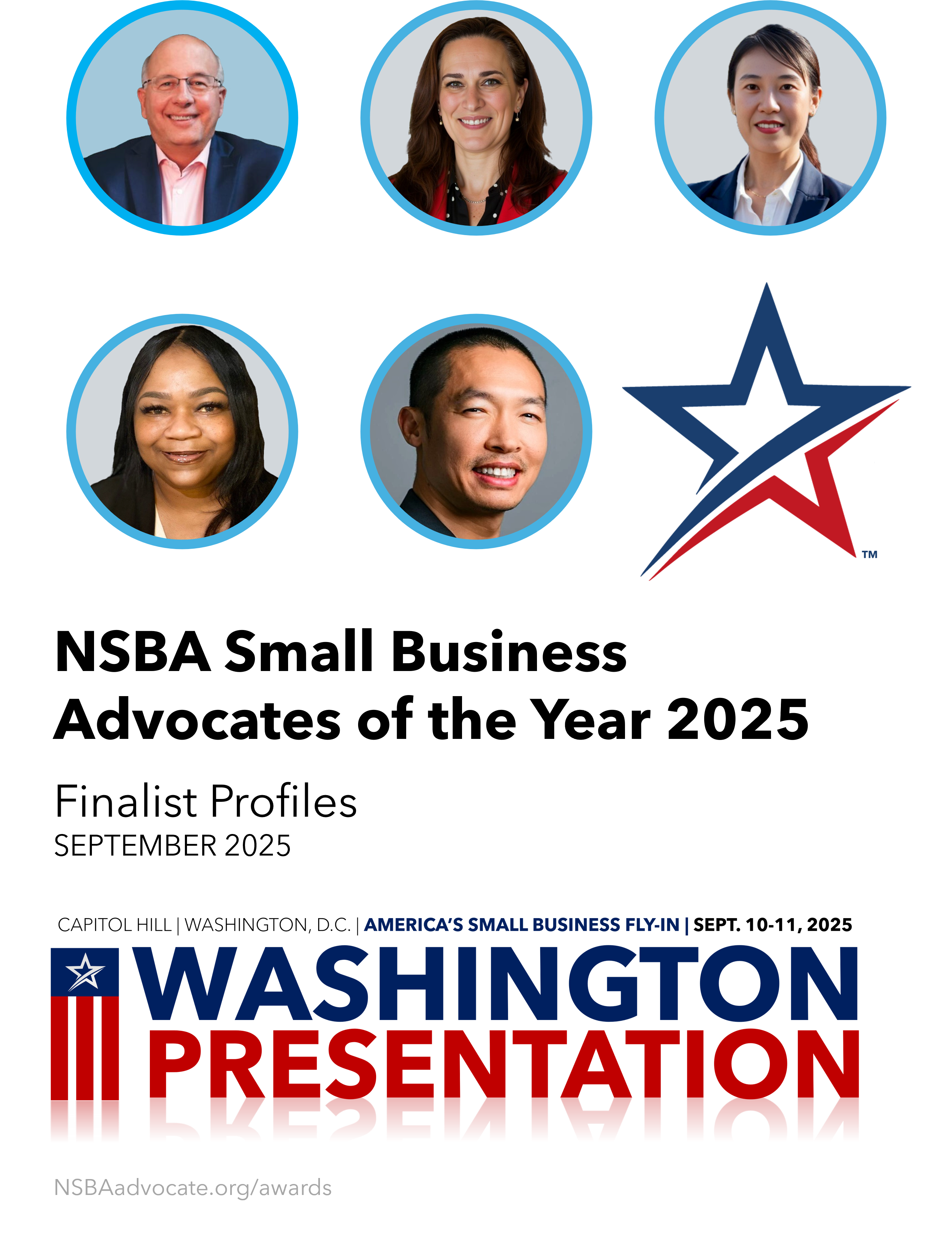 NSBA congratulates the 2025 Advocate of the Year Award finalists and looks forward to celebrating the winner at next week's Washington Presentation. 