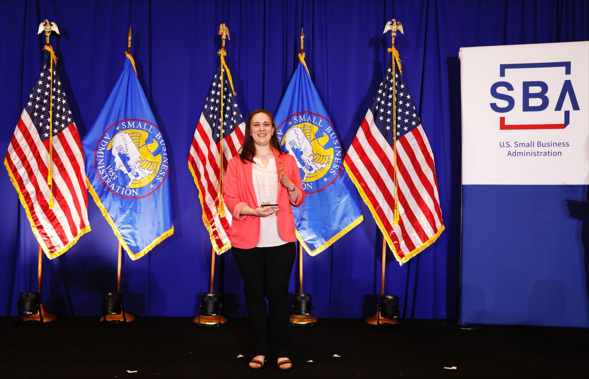 Owner of ASCI Services, based in Anchorage, NSBA's Leadership Council Member Christine Hopkins is SBA's Small Business Owner of the Year for Alaska.