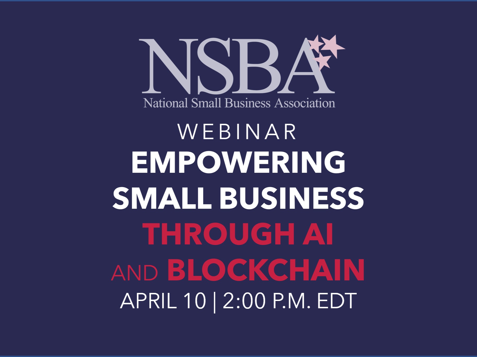 NSBA Digital Economy Webinar