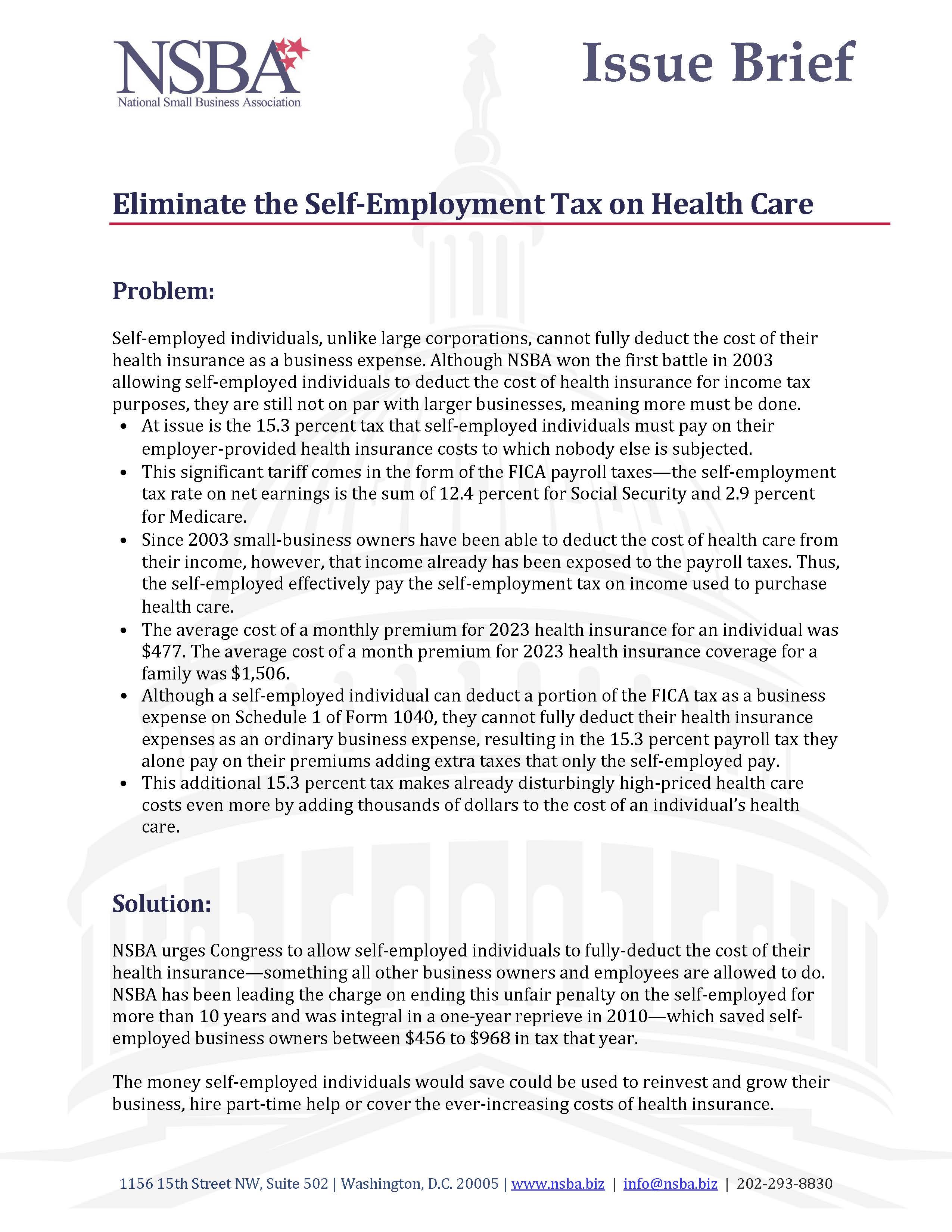 NSBA Issue Brief