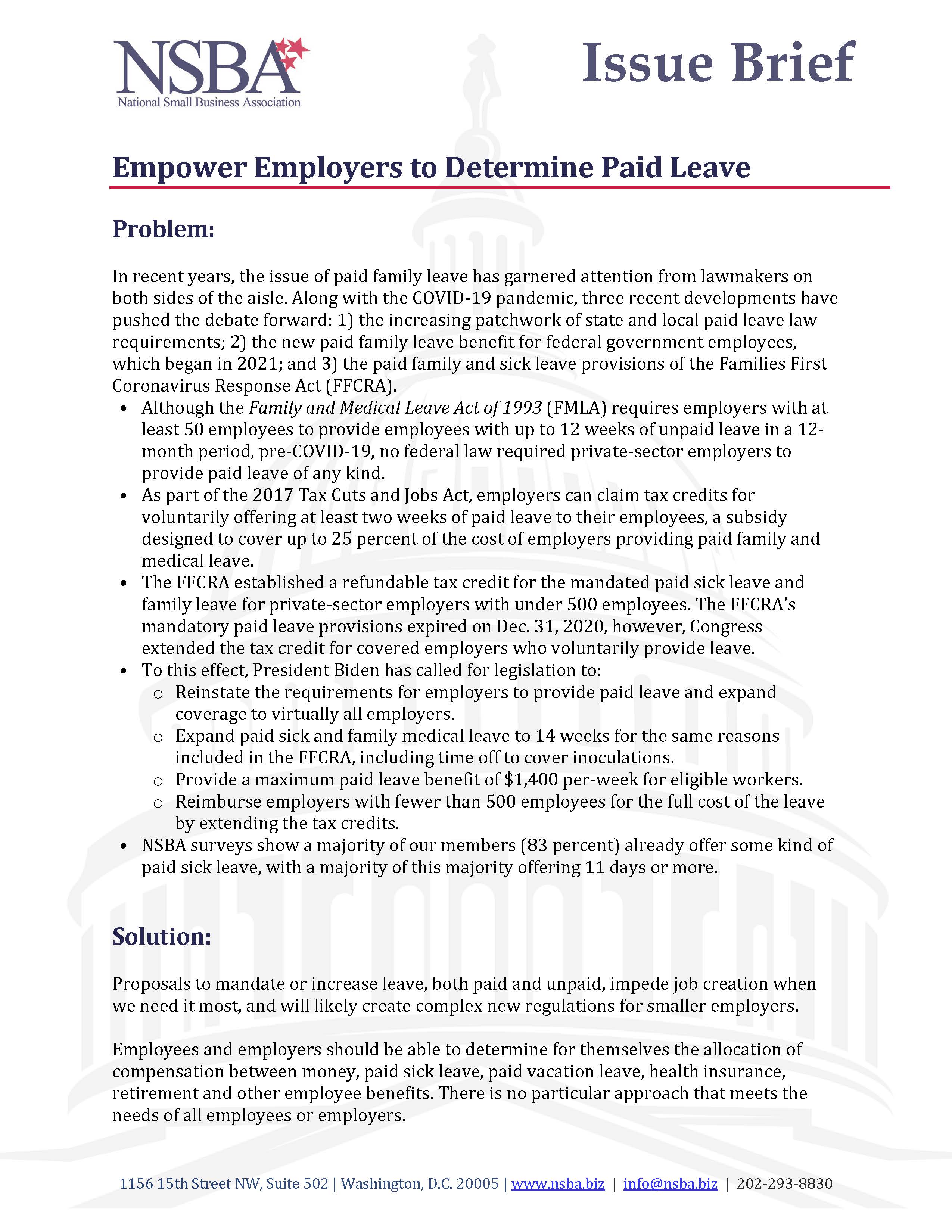 NSBA Issue Brief