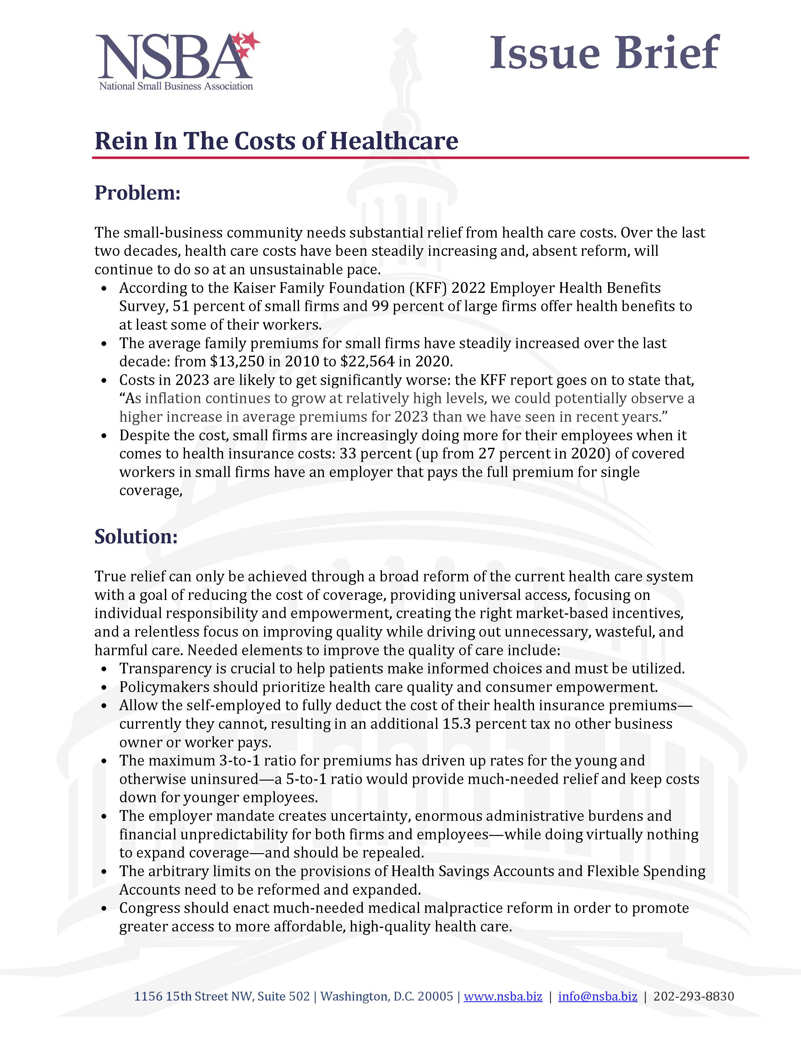 NSBA Issue Brief