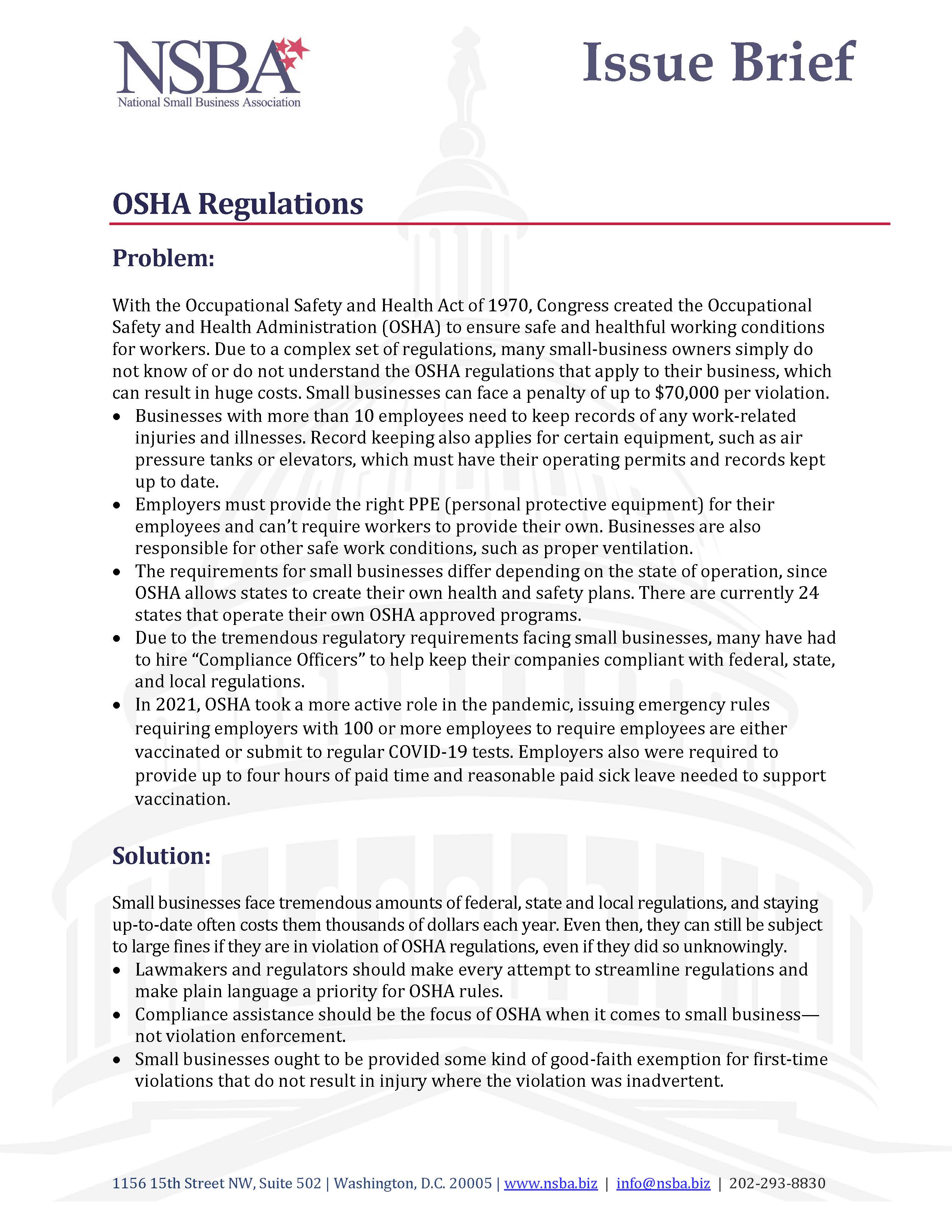 NSBA Issue Brief