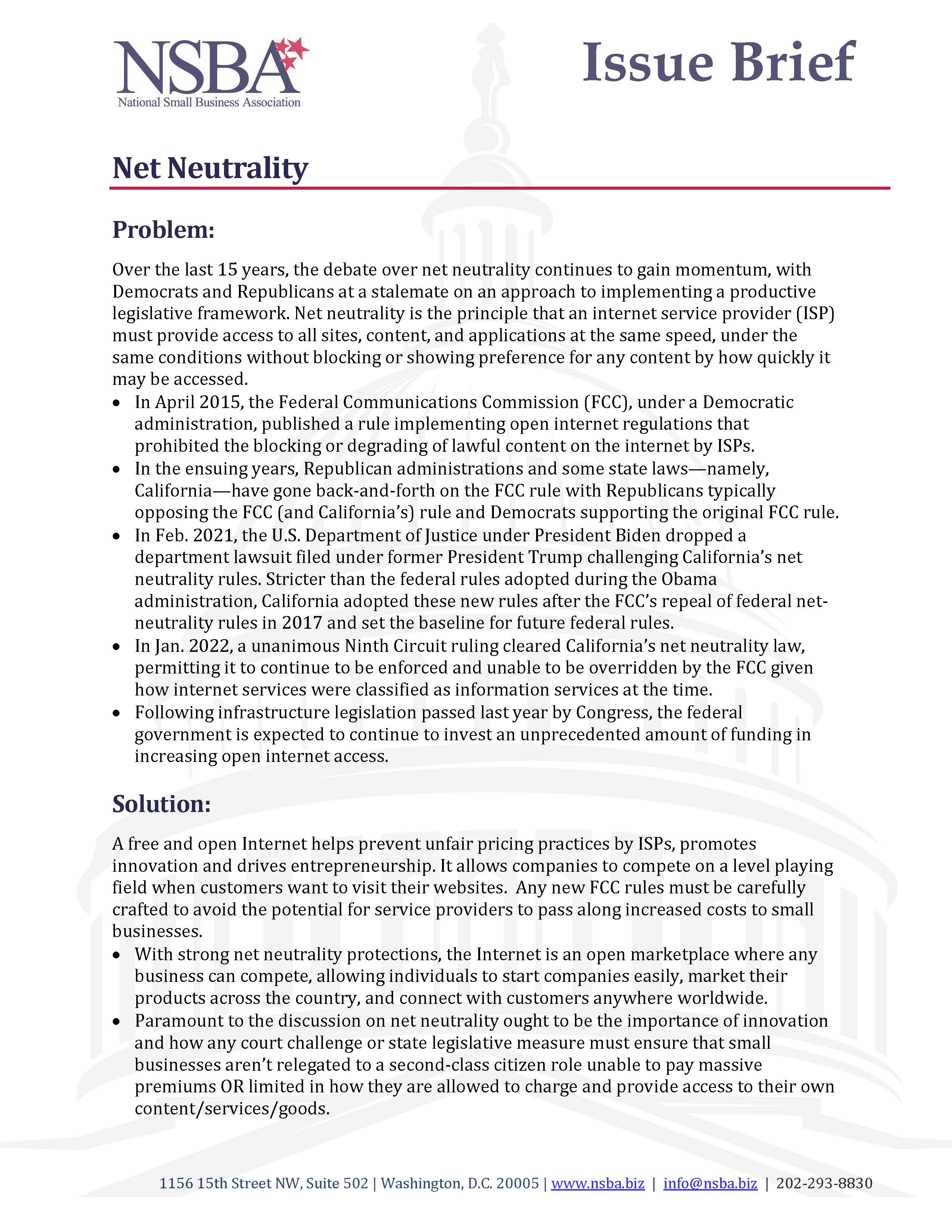 NSBA Issue Brief
