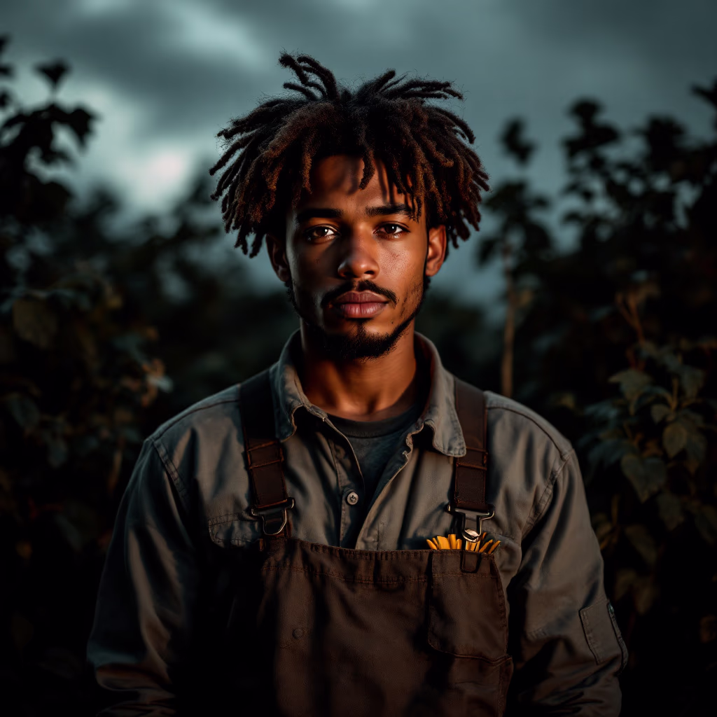 [team] image of individual team member (for a landscaping service)