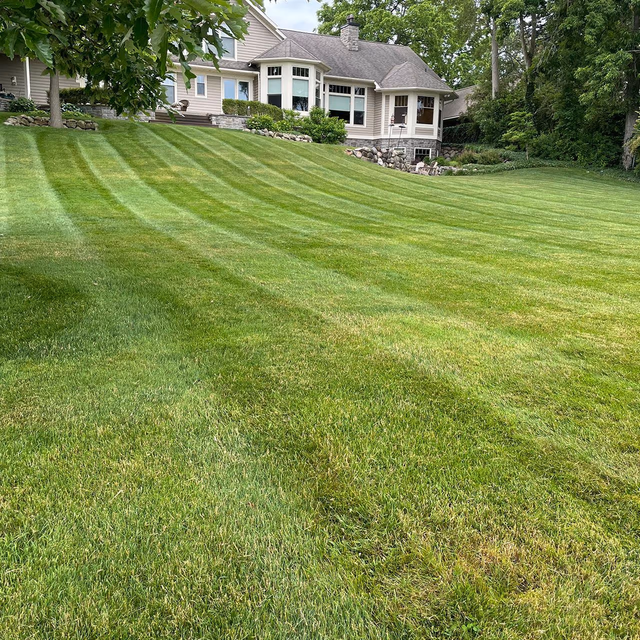 Residential lawn mowing and edging services near me