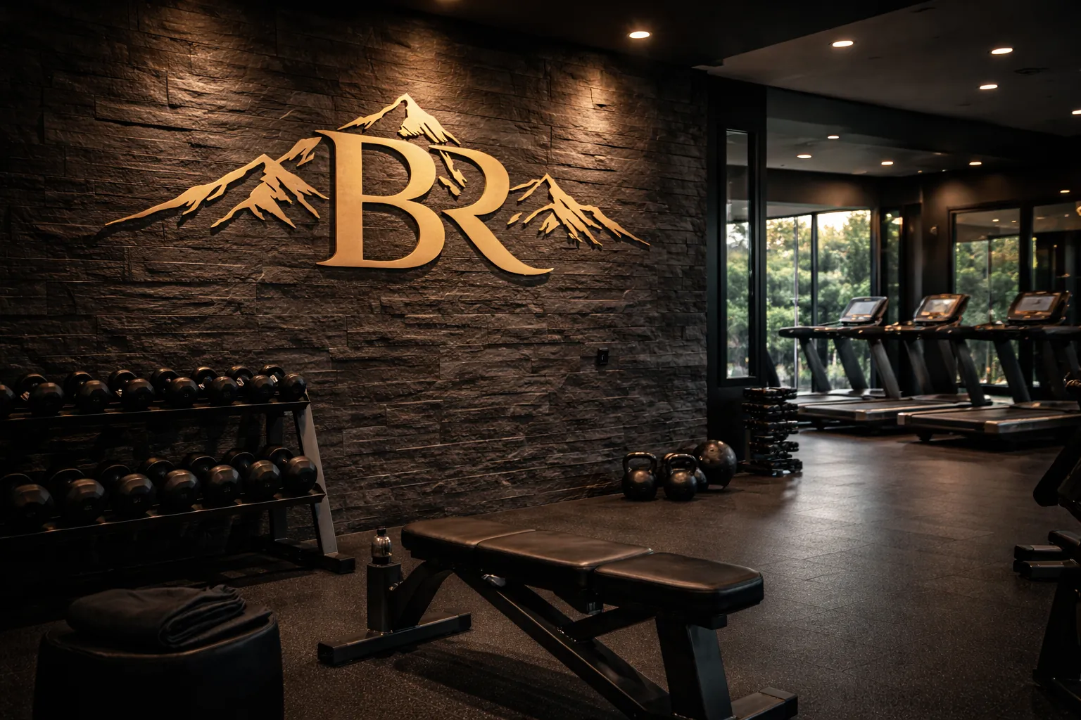 Rendering of the Boulder Ridge fitness center