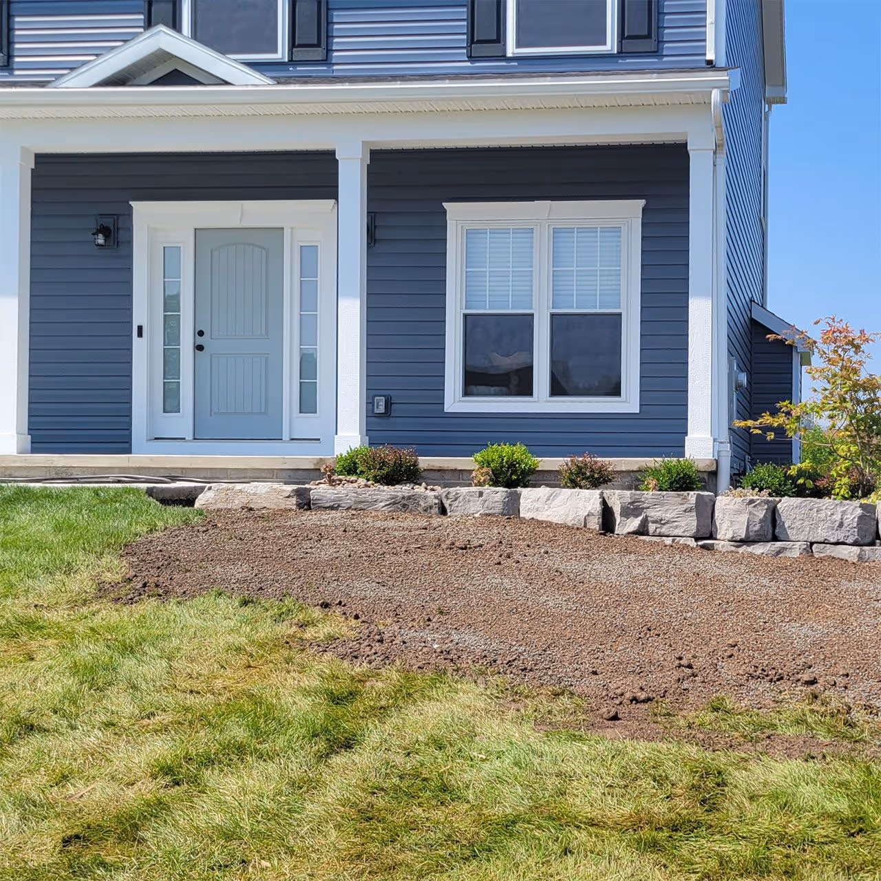 professional garden bed edging and planting services