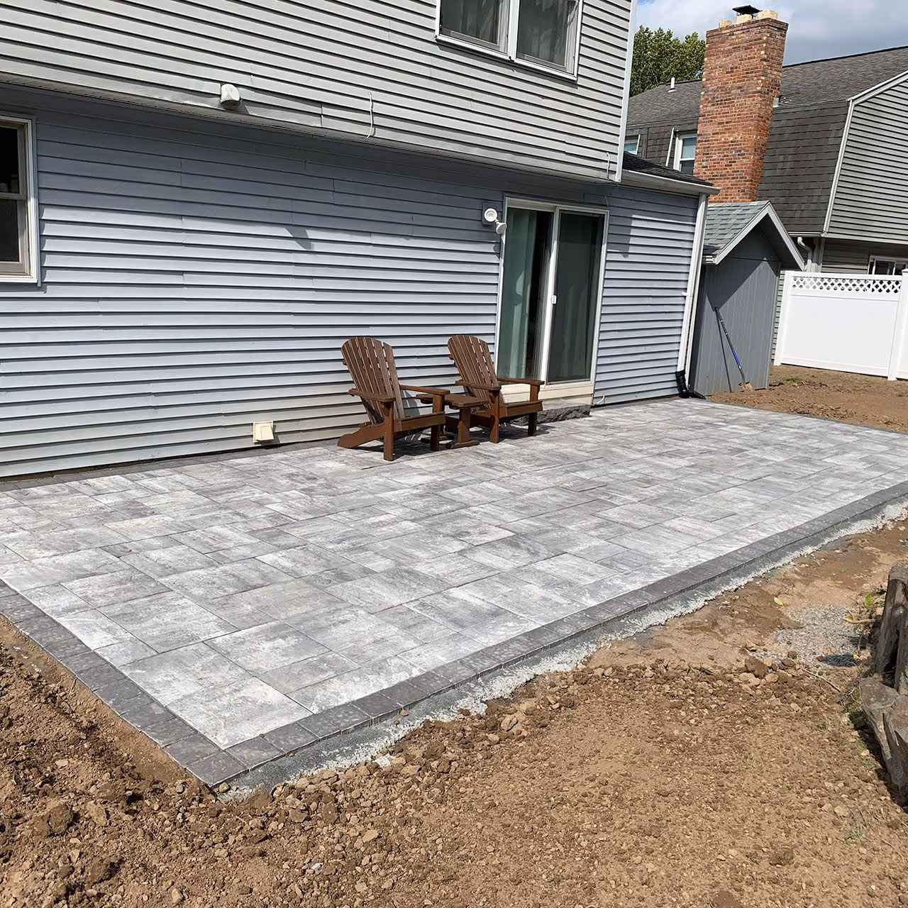 paver patio installation Rochester NY by SB Lawncare