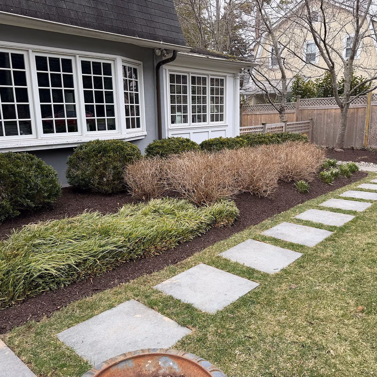 Paver walkway installation by Adriano Landscaping near me in Trenton and Princeton NJ for durable and attractive pathways
