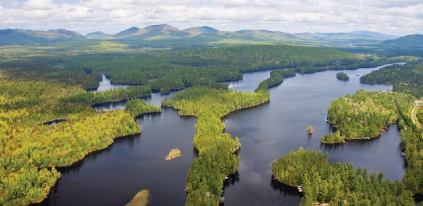 Rainbow Lake and Rainbow Narrows