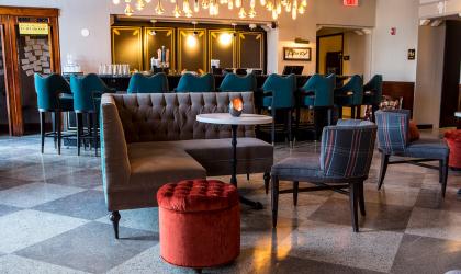 Great Hall Bar at the Hotel Saranac