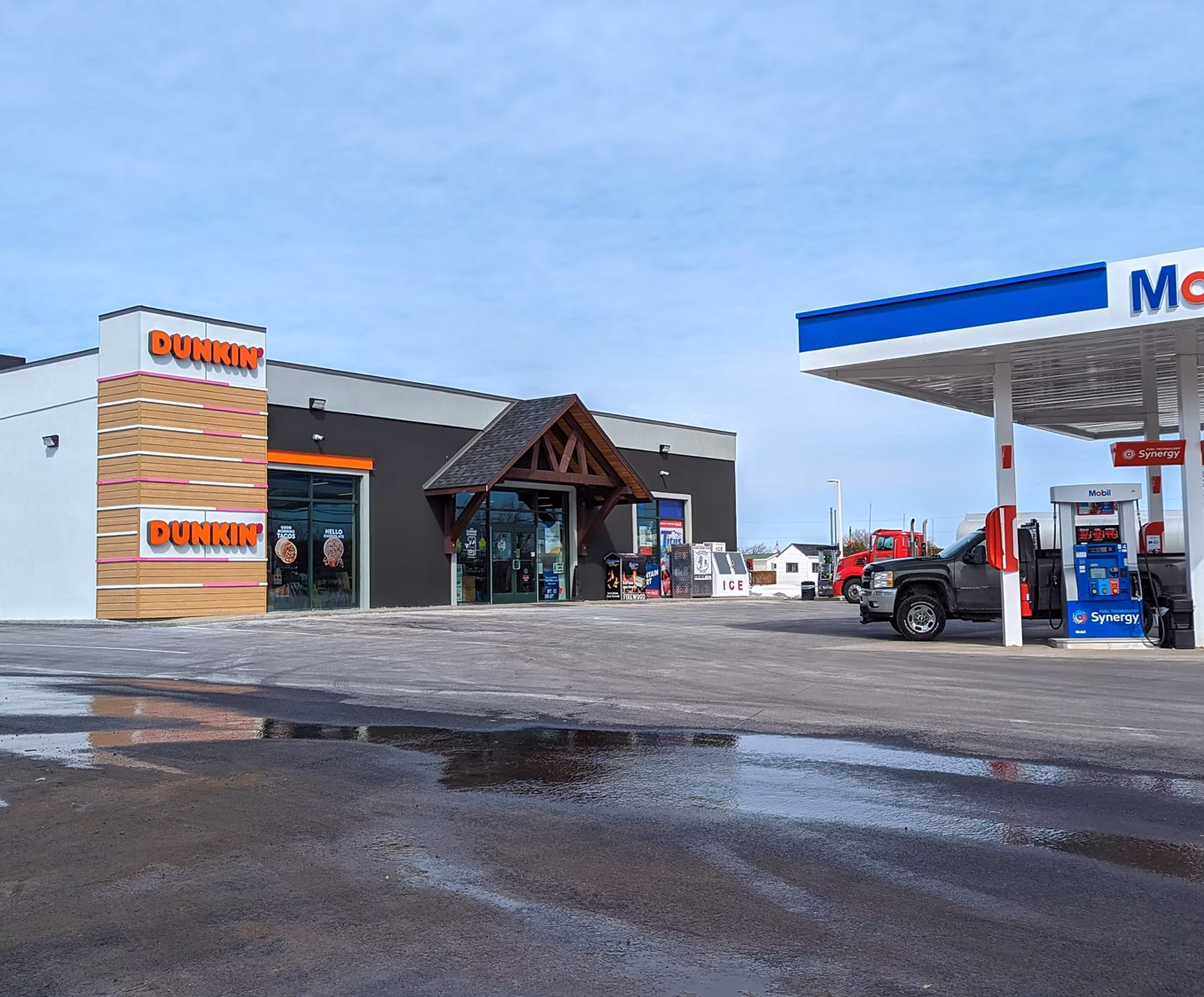 Mountain Mart and Dunkin' Donuts in Chateaugay