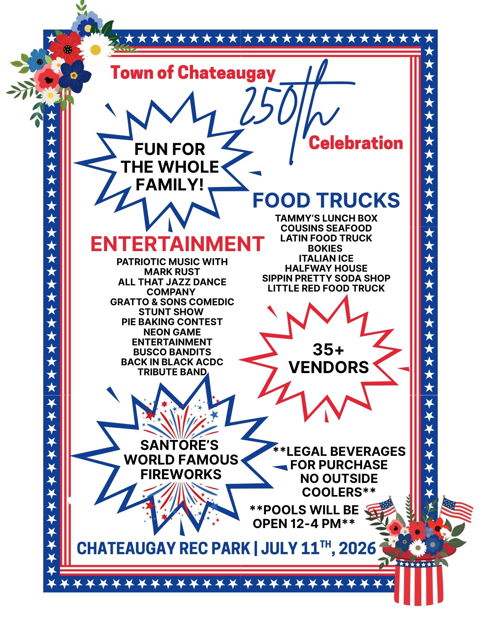 Chateaugay America 250 Event