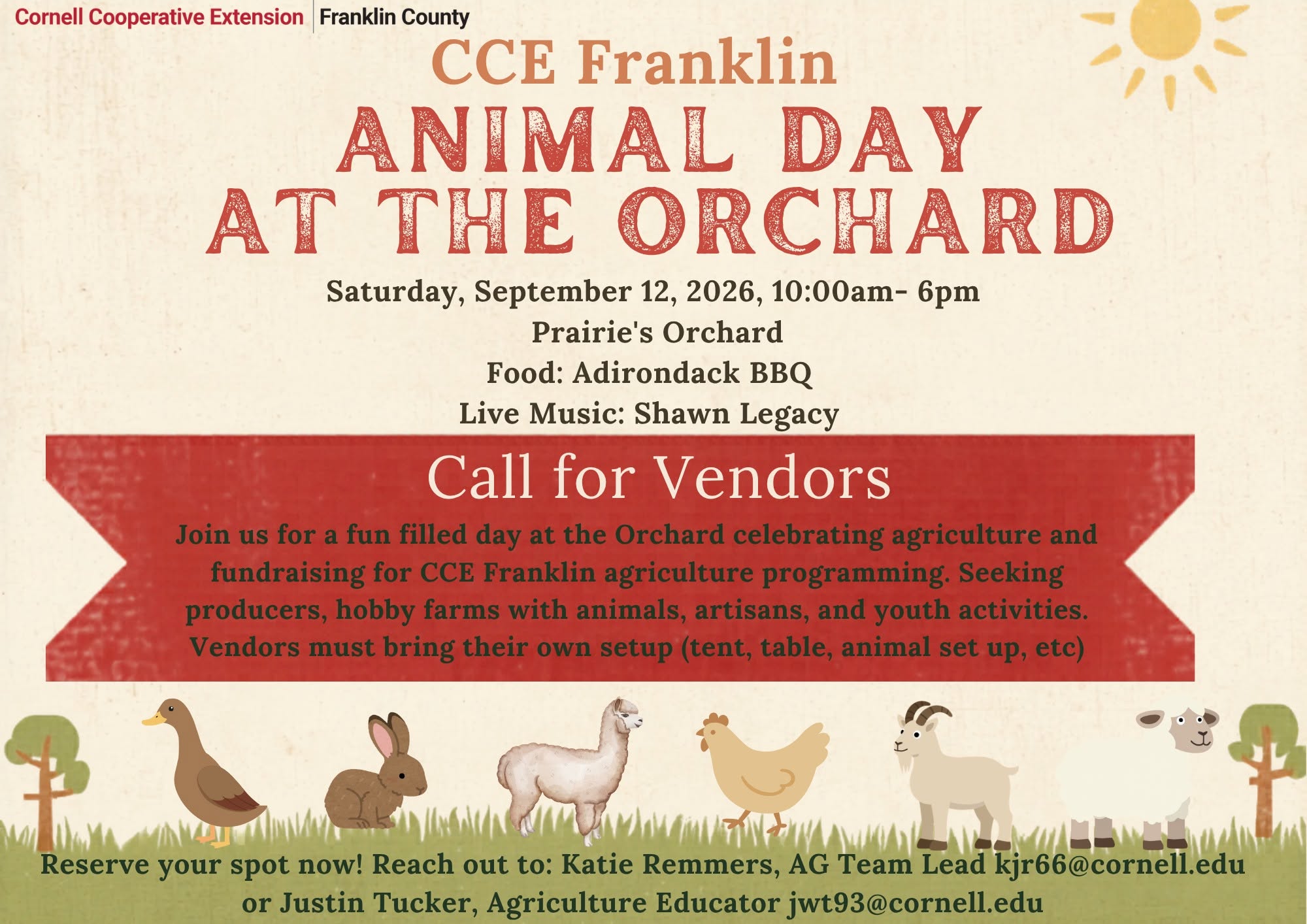 Animal Day at the Orchard