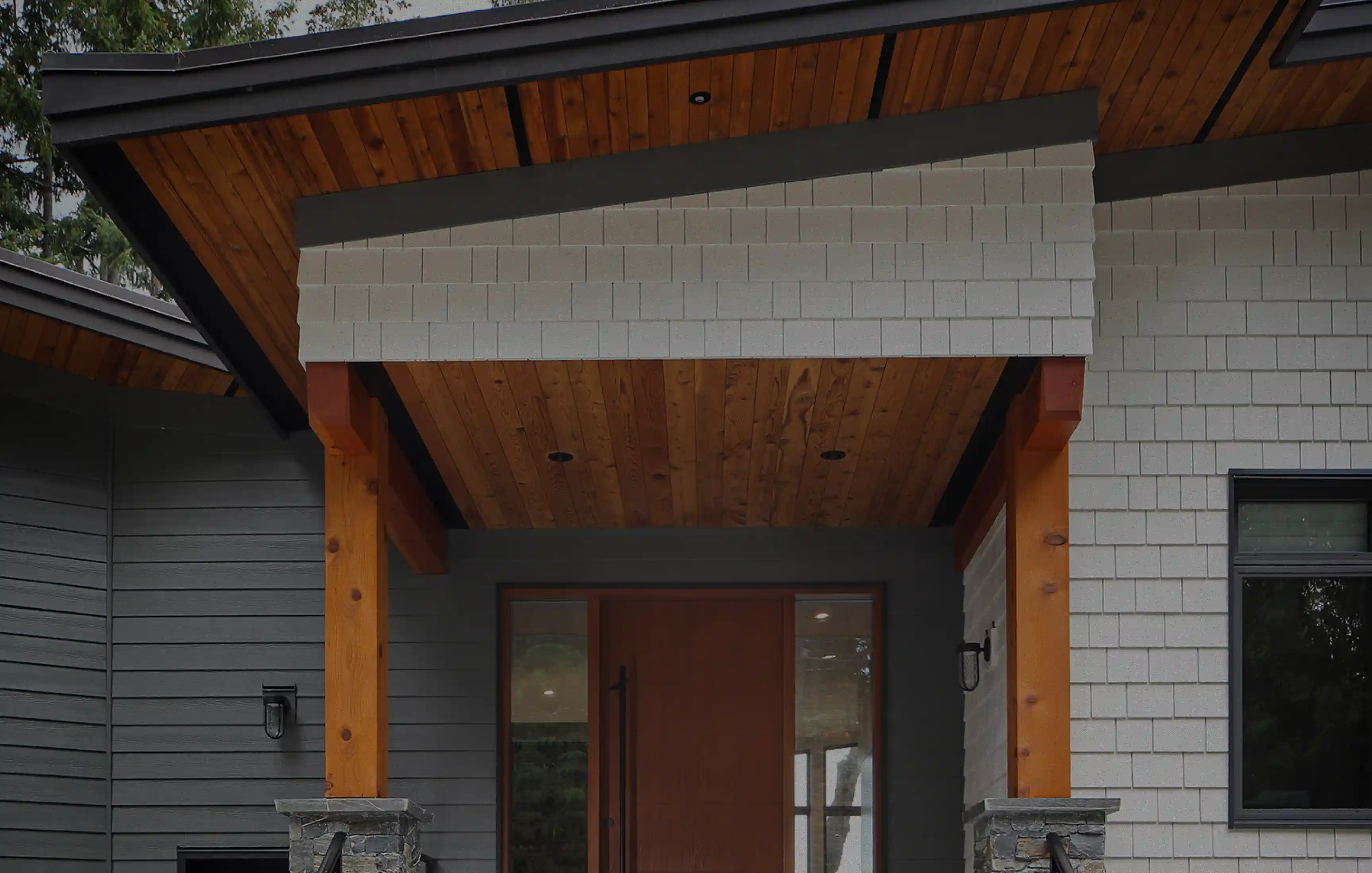 Facet Custom Builders - Coastal Point residence exterior luxury home renovation