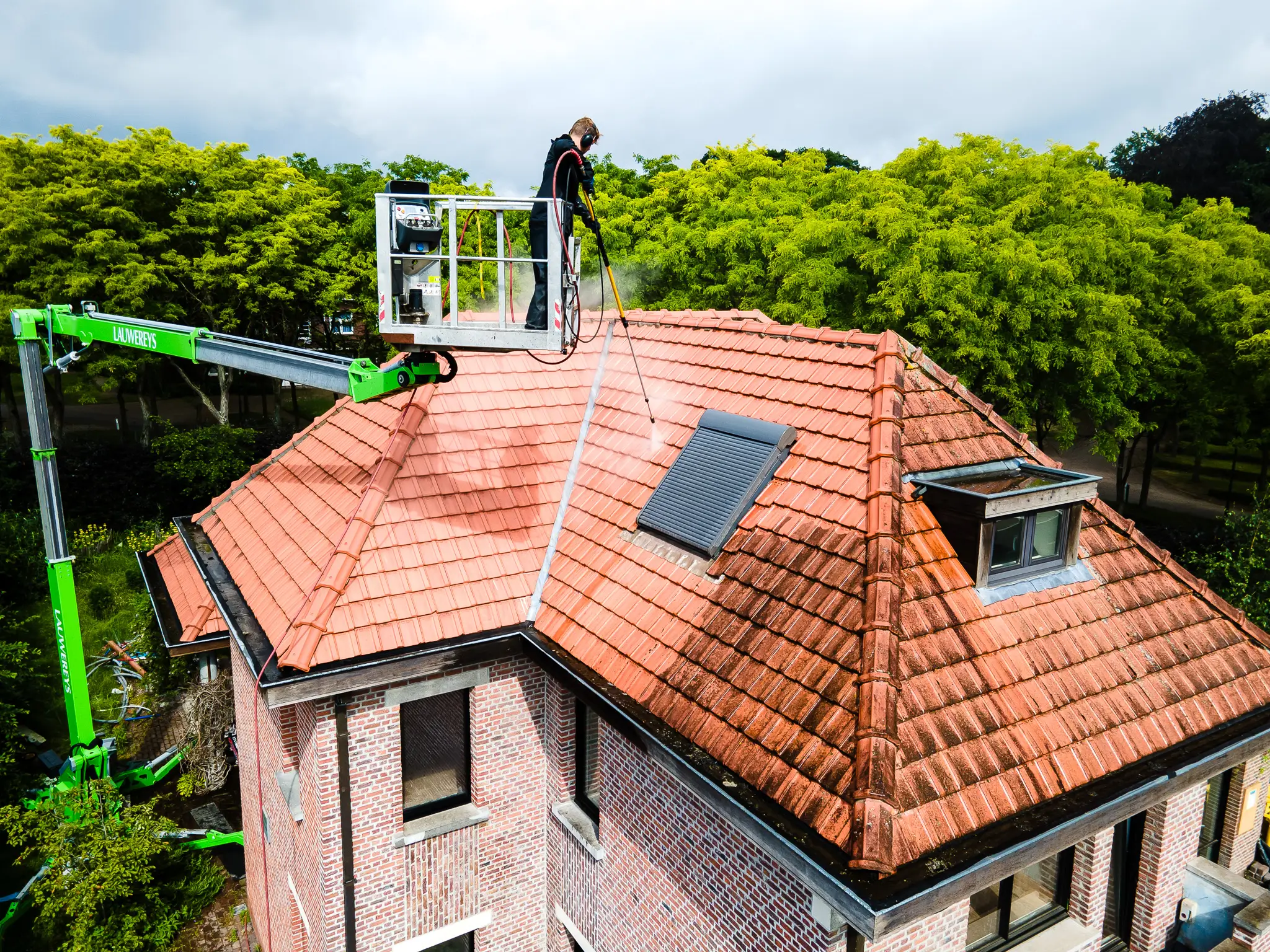Zonnepanelen reinigen
