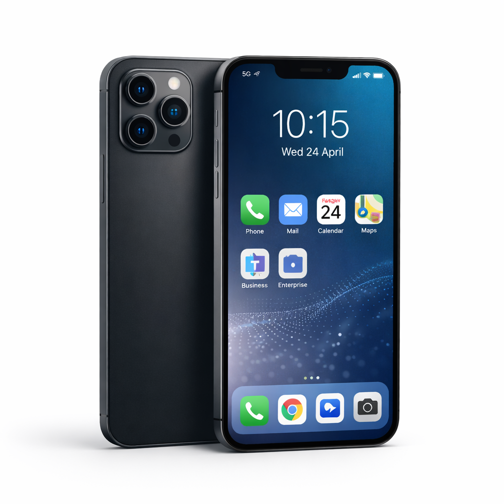 image of customer support representative on a call (for a ai biotech company)