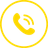Icon of a phone handset ringing.