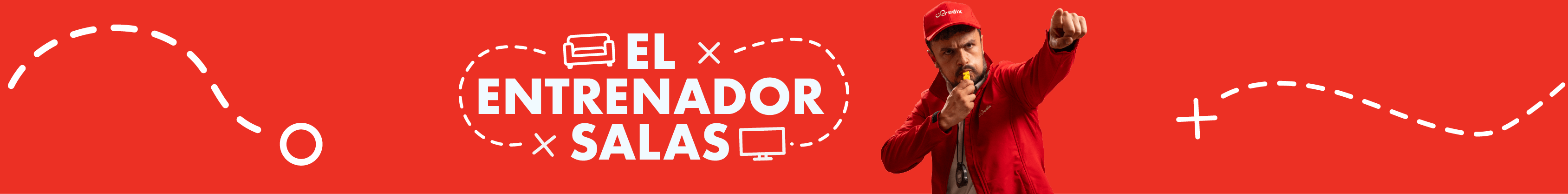 El entrenador Salas