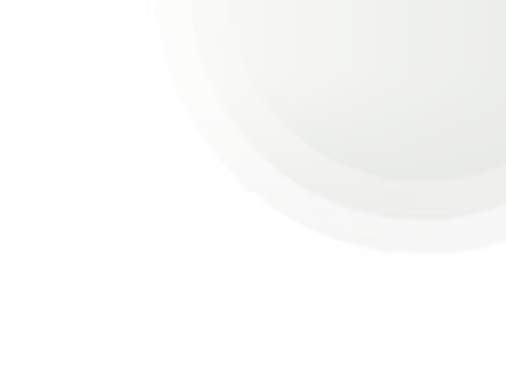Abstract layered green circular shapes with gradient shading on a black background.